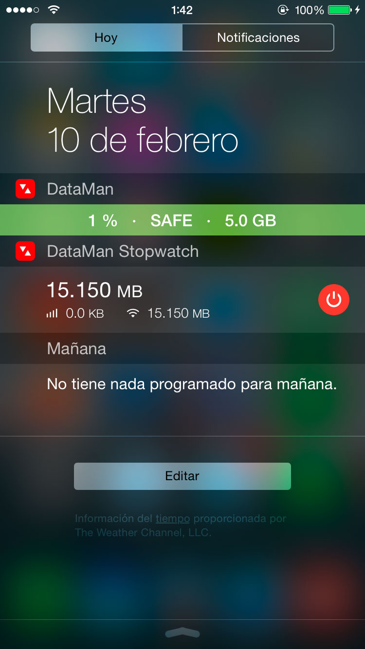 Widget DataMan Next