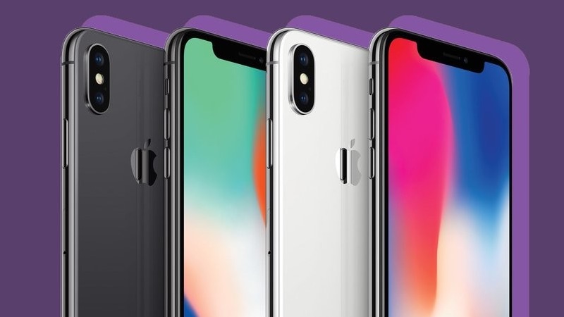 iPhone X negro y blanco