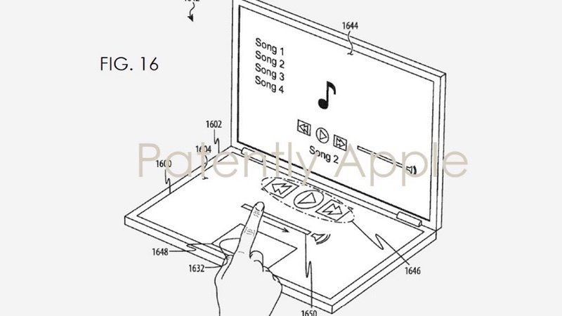 Según esta patente, Apple quiere deshacerse del teclado en sus MacBook