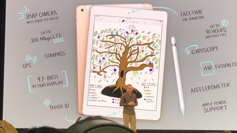 Apple lanza un nuevo iPad de 9,7 pulgadas con Apple Pencil