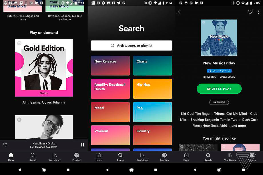 Spotify muestra su nuevo diseño y novedades para los usuarios que usan el servicio gratuito