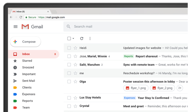 Gmail nueva interfaz