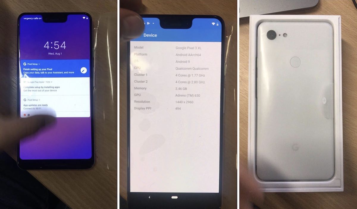 El Google Pixel 3 XL se filtra gracias a un vídeo