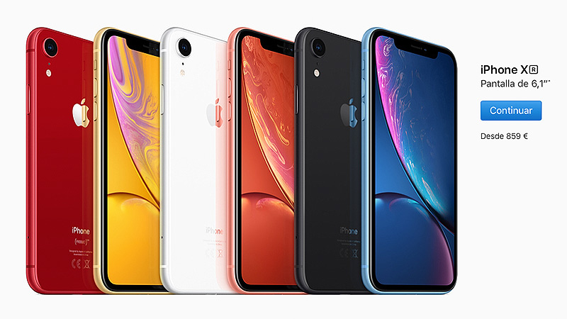 iPhone XR Colores