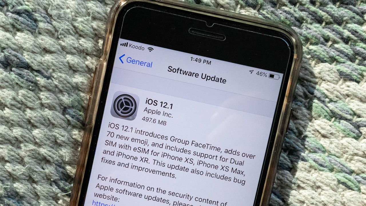 iOS 12.1 soluciona dos grandes problemas: el BeautyGate y los problemas de conectividad