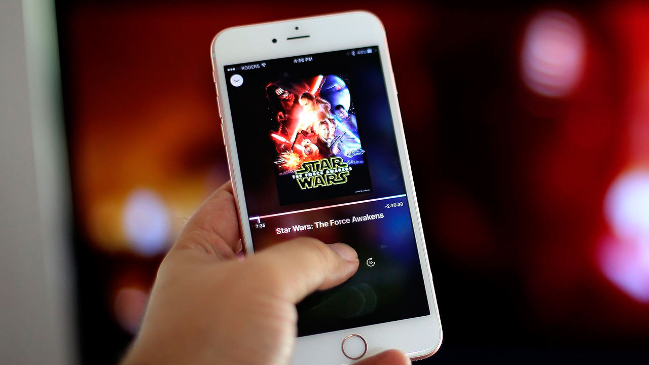Usa tu iPhone como control remoto del Apple TV