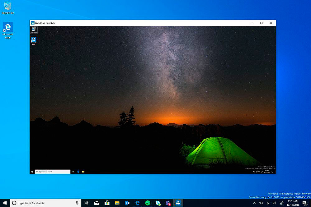Windows Sandbox será tu entorno amigable para ejecutar todo lo que no creas que puede ser bueno para tu PC