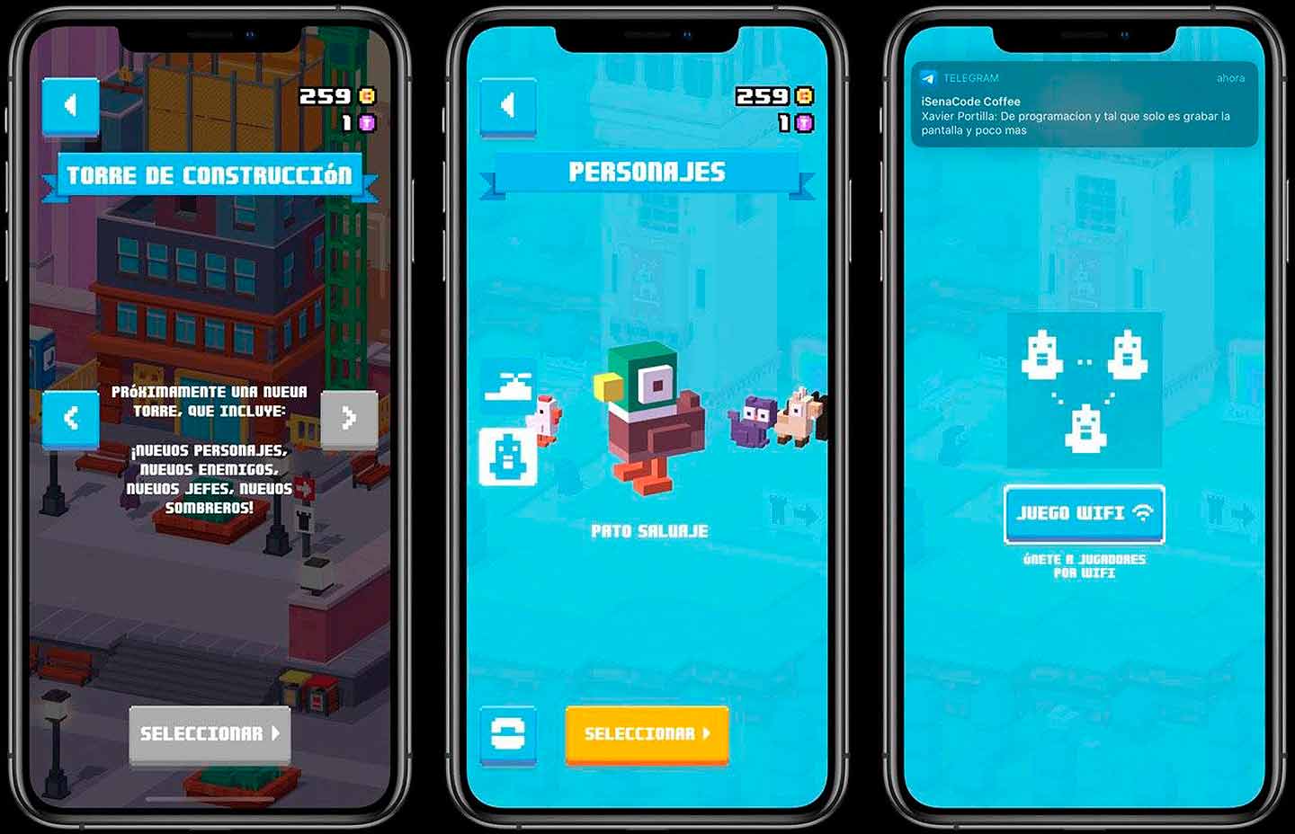 Personajes y más de Crossy Road Castle para iOS y tvOS