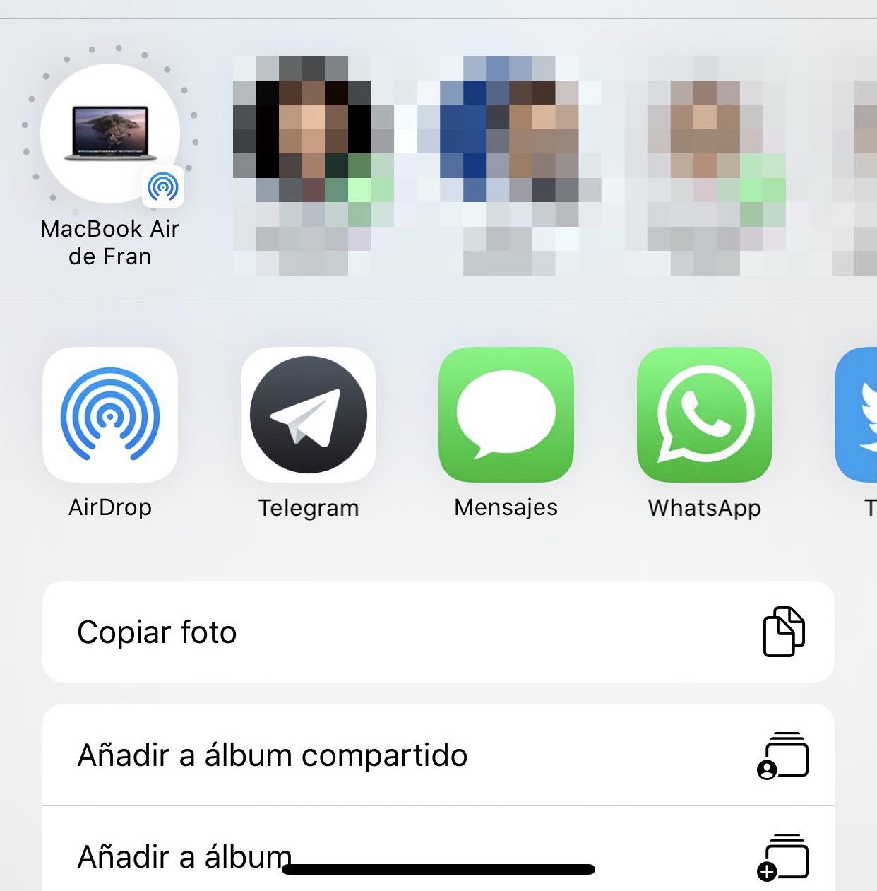 Cómo personalizar las apps que aparecen en el menú Compartir en iOS y iPadOS