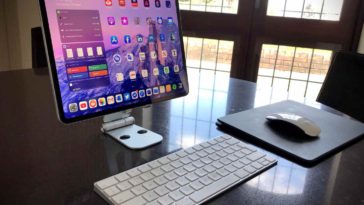 Así es el nuevo iPad y su cursor para usarlo con el ratón o el Magic Trackpad