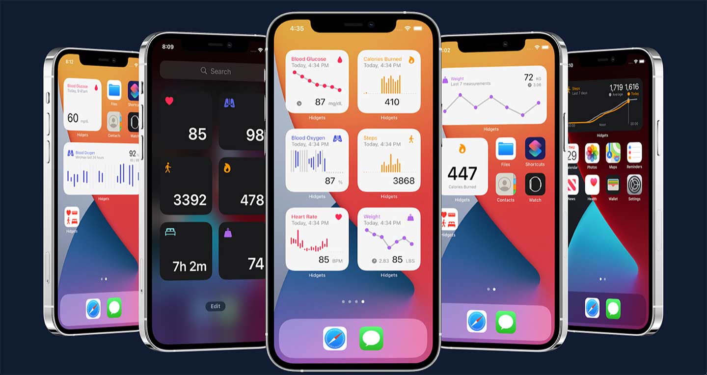 Hidgets en iOS 14 y iPhone 12