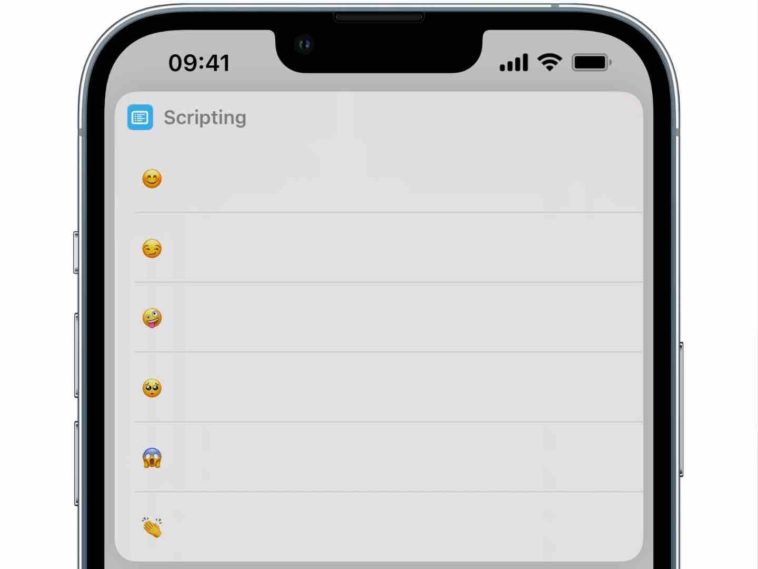 Así podemos crear una sección de favoritos para nuestros emojis con la app de atajos