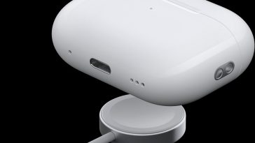 Foto de la carcasa de los AirPods Pro con USB-C