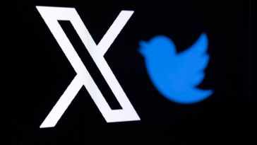 Logo de X, la antigua Twitter