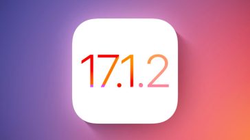 Actualización de iOS 17.1.2