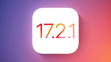 imagen donde se ve el número de actualización de iOS 17.2.1