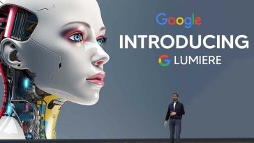 imagen donde se ve la presentación de Google Lumiere, la IA generativa de vídeo