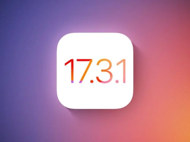 imagen donde se ve el número de versión de iOS 17.3.1