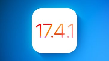 imagen donde se ve el número de versión de iOS e iPadOS que es la 17.4.1