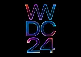 imagen donde sobre un fondo negro se ven las letras de la WWDC24, conferencia de desarrolladores de Apple que se llevará a cabo del 10 al 14 de junio de este año