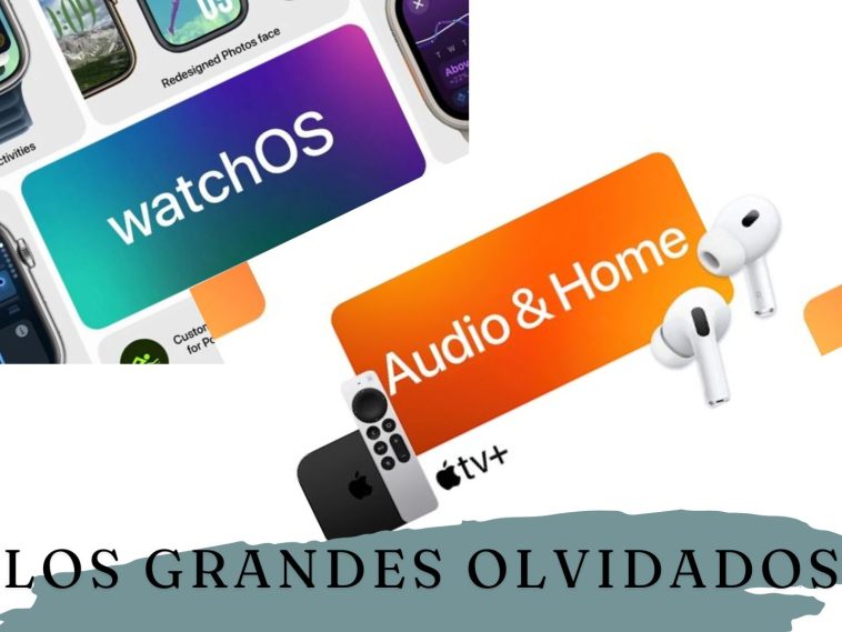 Imagen donde se ven los logotipos de los dos sistemas operativos watchOS y Audio y Casa