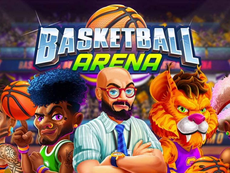 imagen donde se ven los personajes del juego Basketball Arena