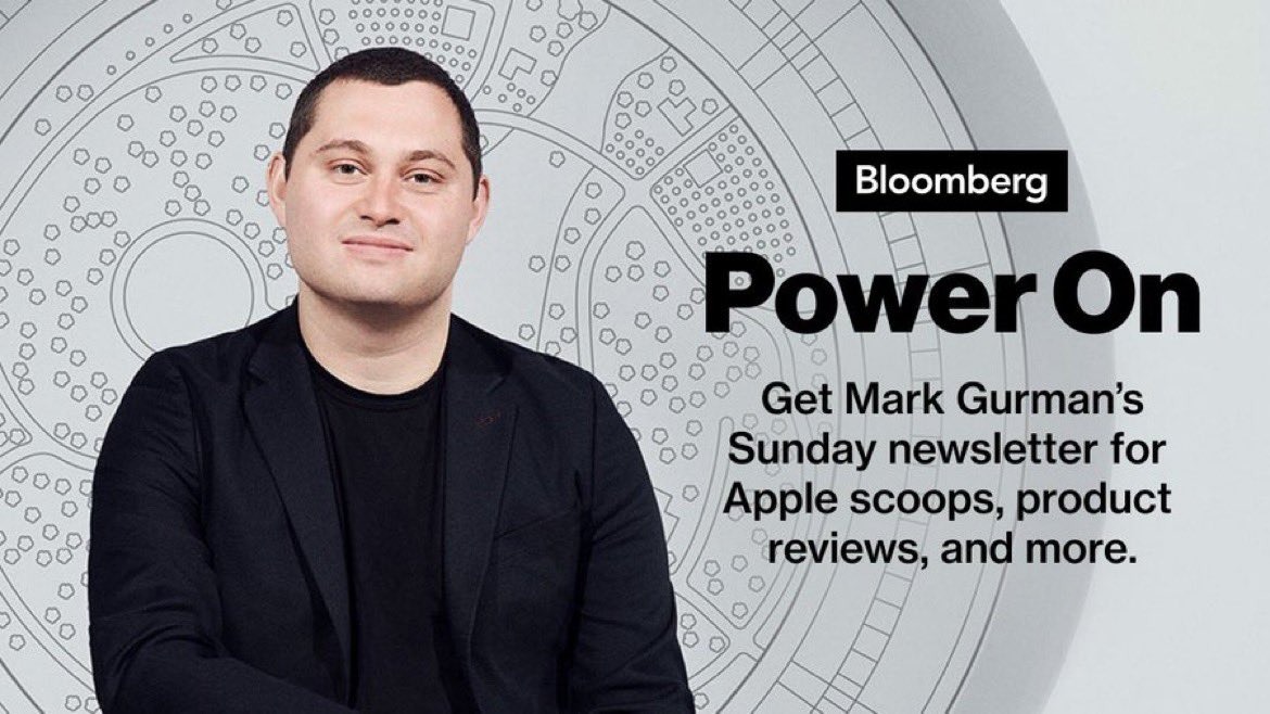 Mark Gurman en Bloomberg