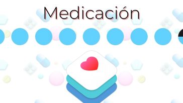 Medicación en la App de Salud.