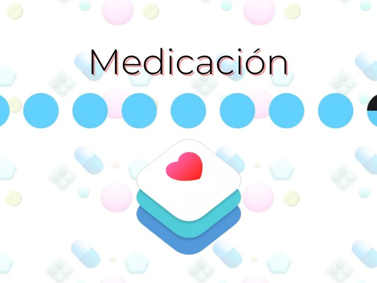 Medicación en la App de Salud.