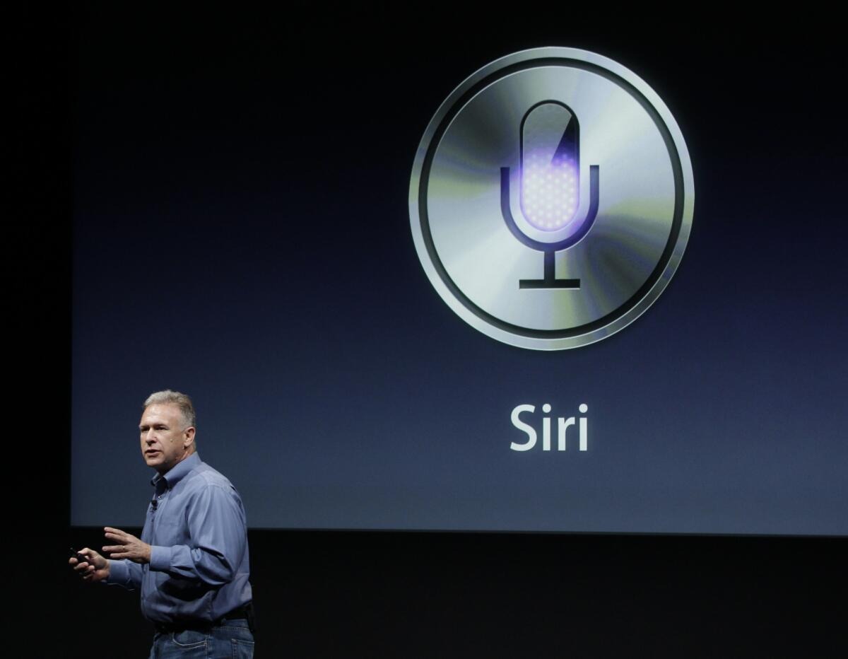 Primera vez que vemos el logo de Siri en 2011, de la mano de Phill Schiller