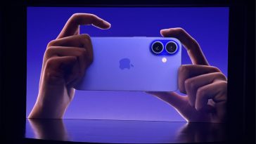 imagen del iPhone 16 presentado en el Apple Event