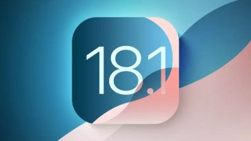 imagen donde se aprecia el número de versión de iOS 18.1