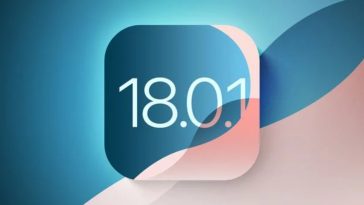 imagen donde se ve el número de actualizacion 18.0.1 de iOS & iPadOS