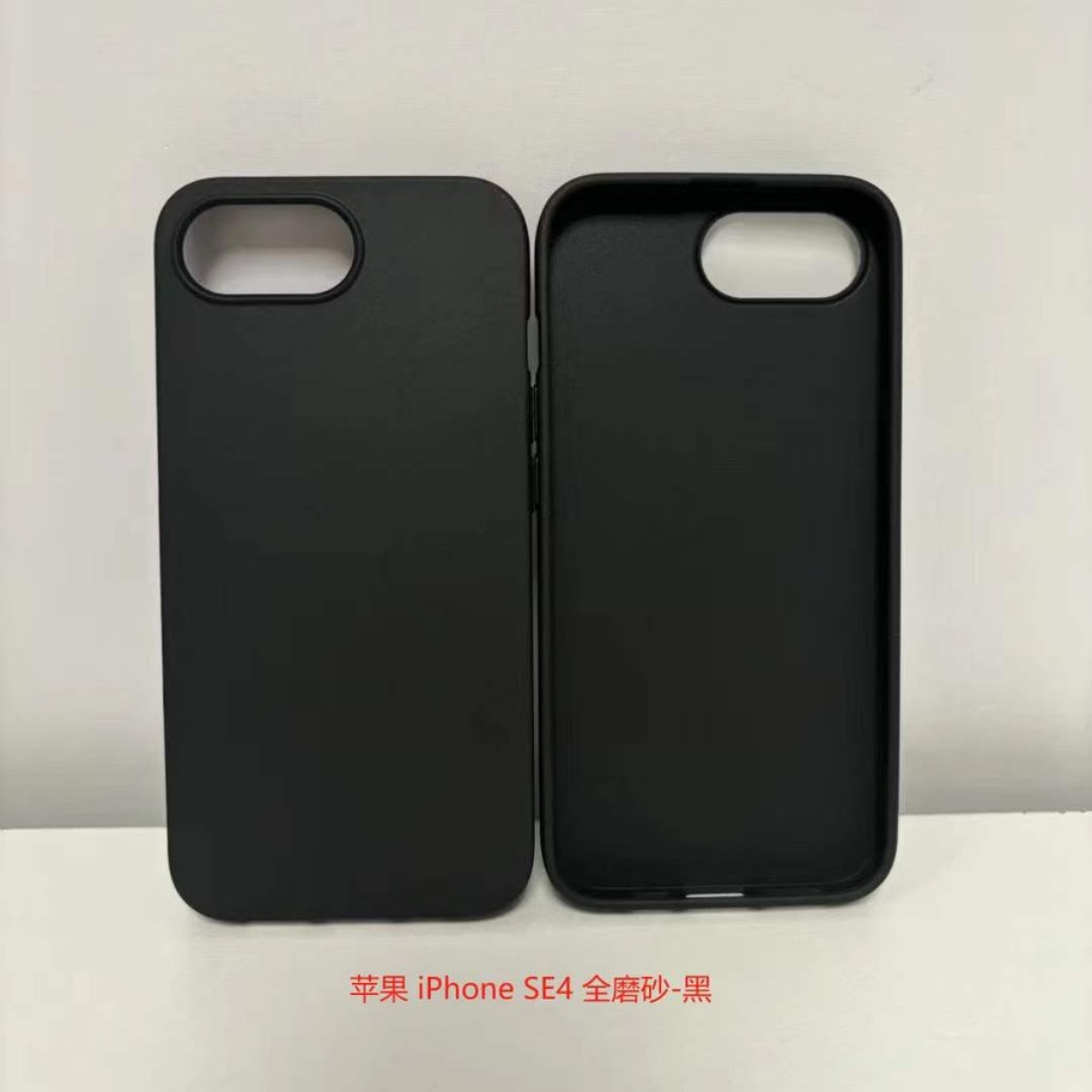 imagen donde se aprecia la funda filtrada del iPhone SE 4