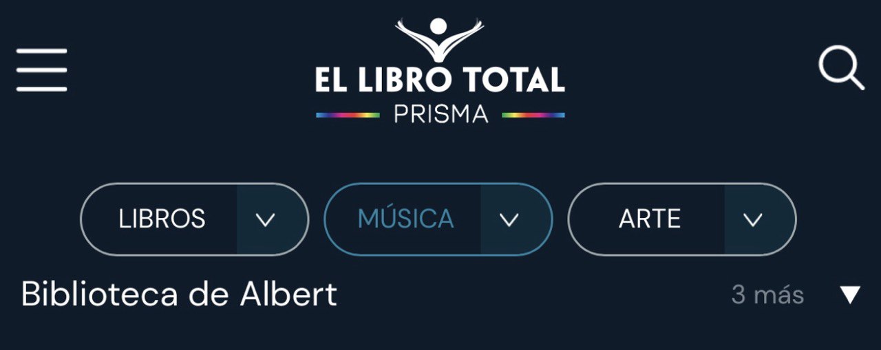 Las tres partes de El Libro Total, la App de la Semana: Libros, música y arte