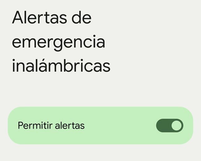 Alertas de emergencia inalámbricas.