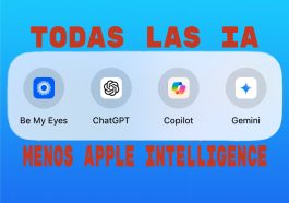 imagen donde se ven todas la IA en el iPhone de fiebrematica
