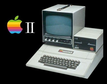 Apple II, uno de los icónicos ordenadores de Apple.