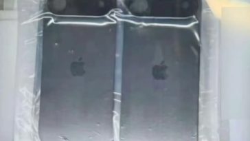 imagen donde se ve la supuesta carcasa del iPhone 17 Air