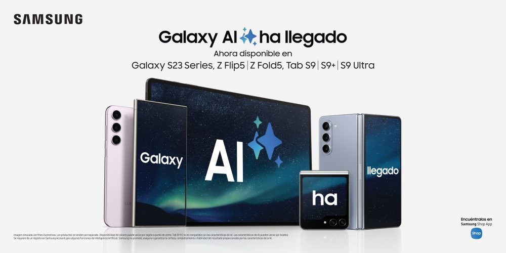 Dispositivos compatibles con Galaxy AI