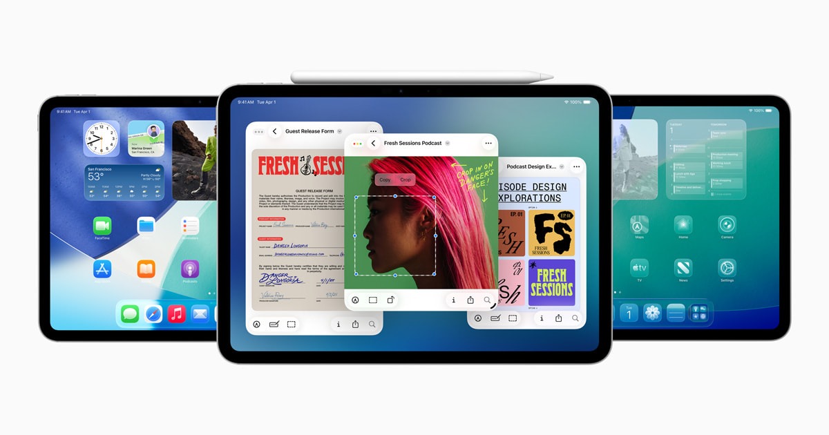 Ventanas reales en ipadOS 26