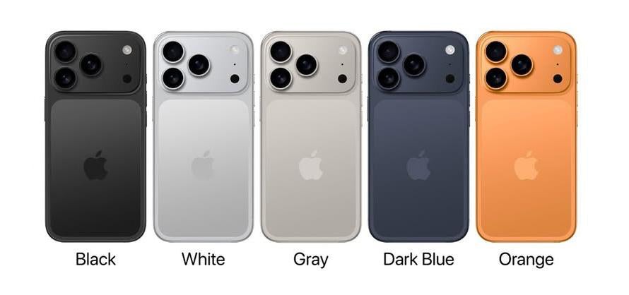 iPhone 17 Pro colores