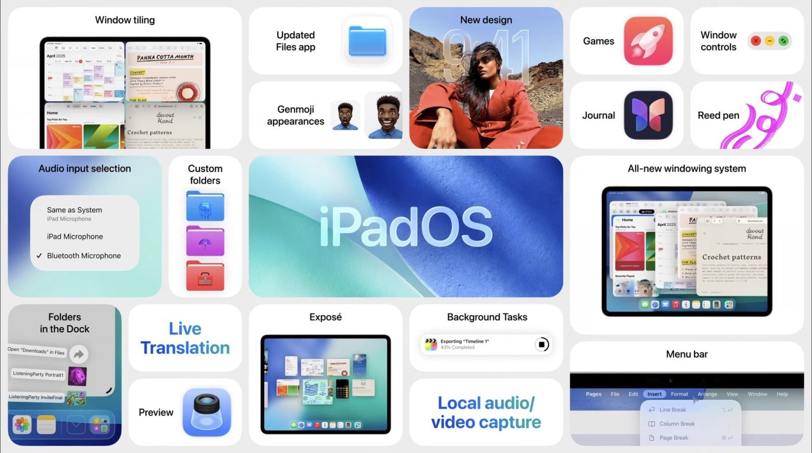Imagen de la presentación de la WWDC25
