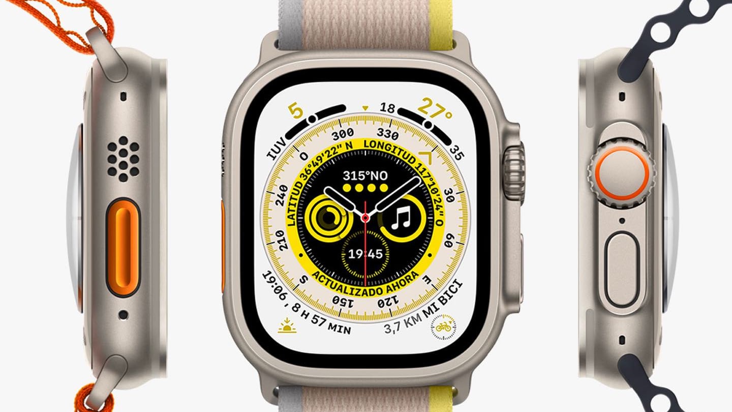 imagen donde se ve un Apple Watch de primera generación