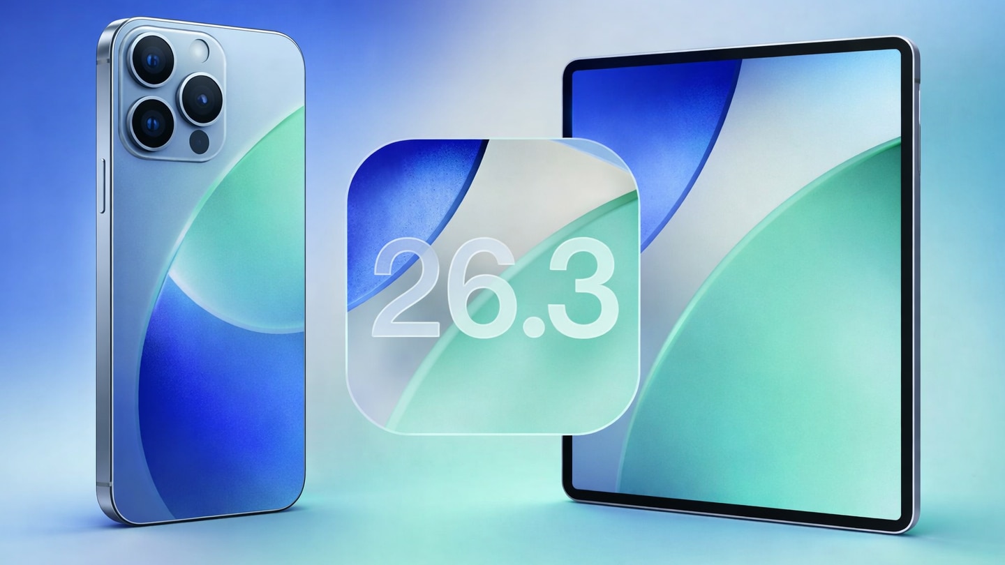 imagen del logo de iOS 26.3